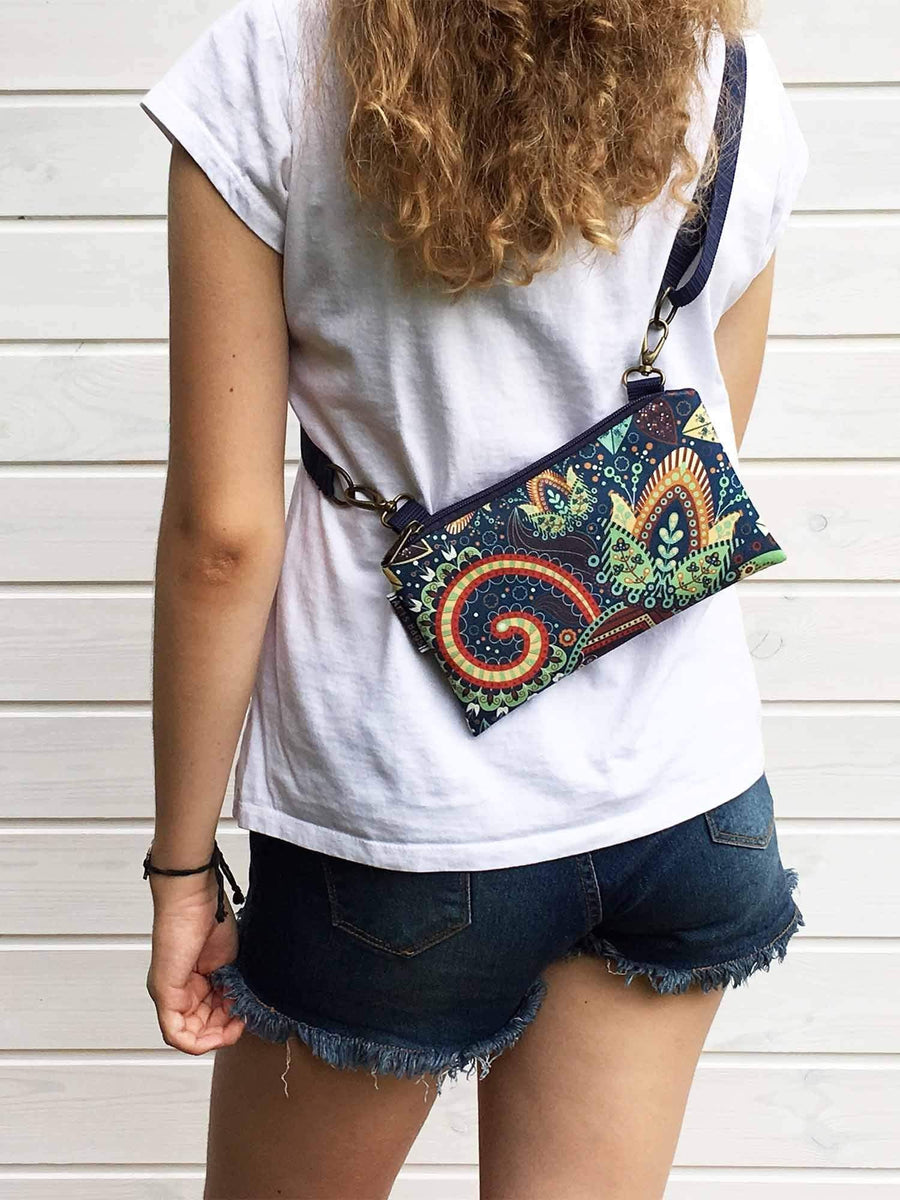 Women's Bohemian Fanny Pack Mini Cross Body Bag