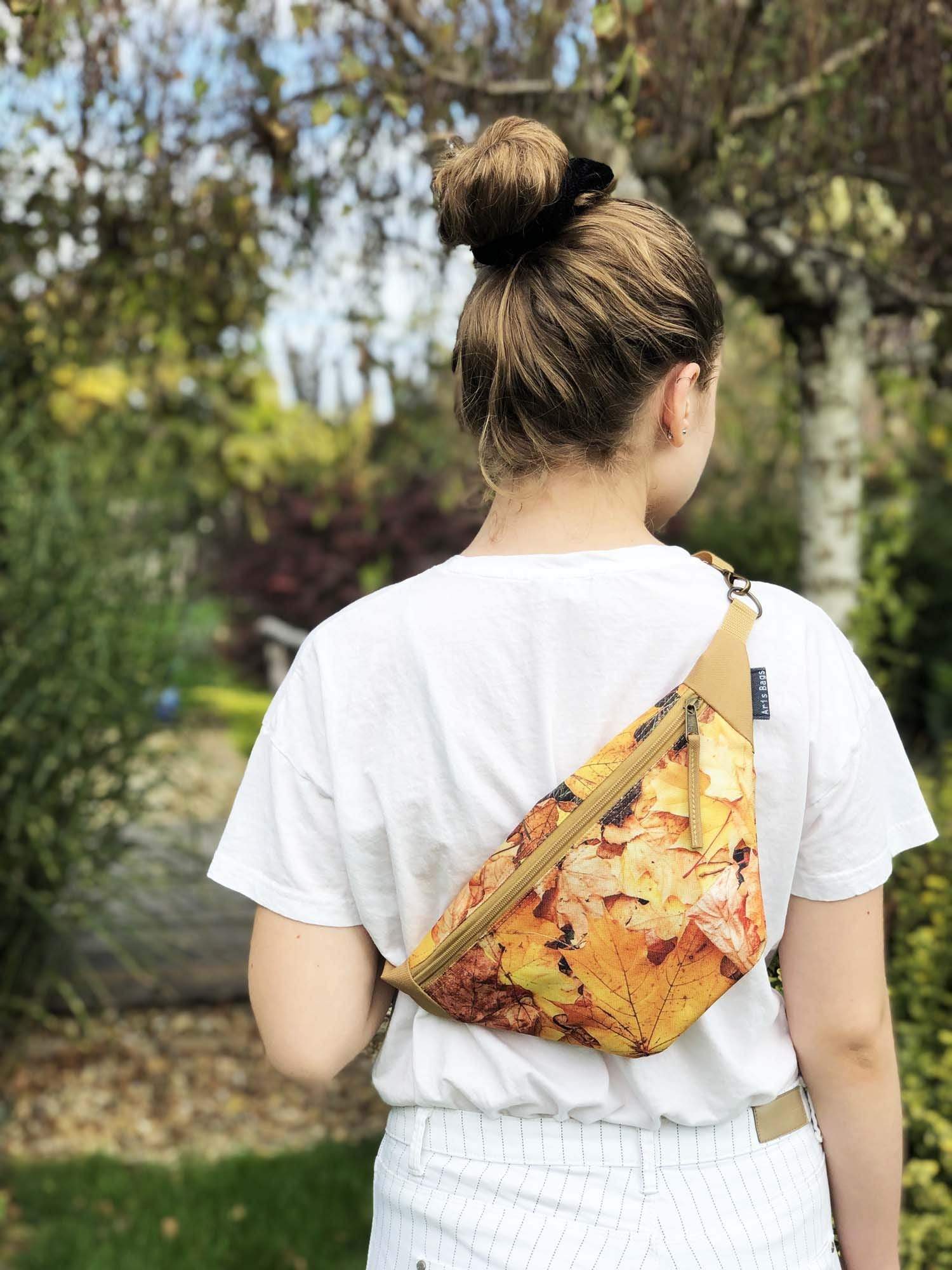 Minimalist Crossbody Vegan Chest Bag Sling Bag